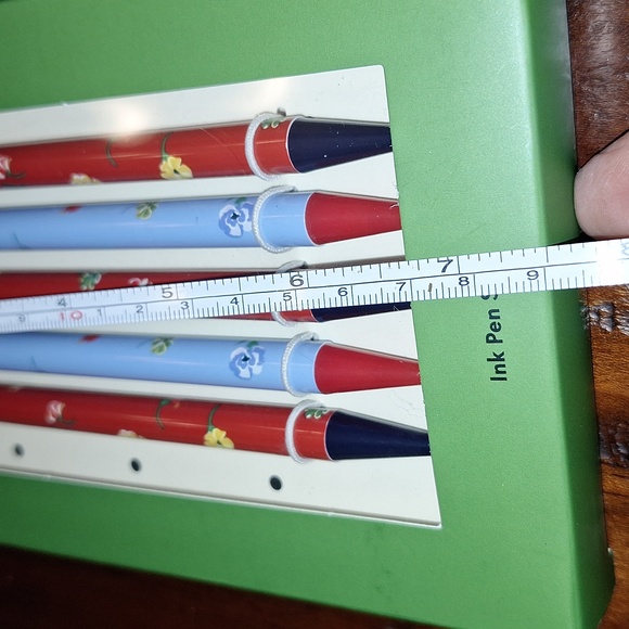 ♠️ Kate Spade Garden Toss set of 5 black ink pens. NEW! - Picture 6 of 7
